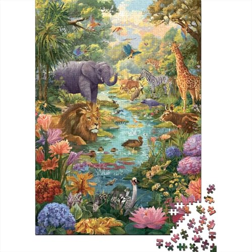 Tiere Tierwelt Spiele für die ganze Familie Geschenkideen für Männer und Frauen Einzigartig 1000 Stück (75x50cm) von CKMSMCS