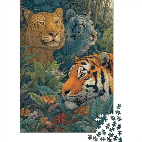 Tiere Tierwelt Spiele für die ganze Familie Geschenkideen für Männer und Frauen Einzigartig 300 Stück (40x28cm) von CKMSMCS