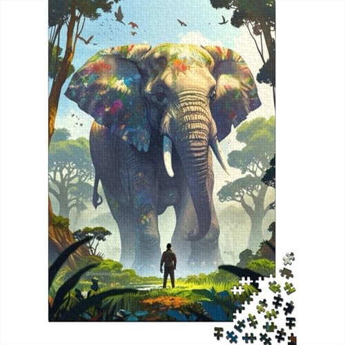Tiere Tierwelt Spiele für die ganze Familie Geschenkideen für Männer und Frauen Einzigartig 500 Stück (52x38cm) von CKMSMCS