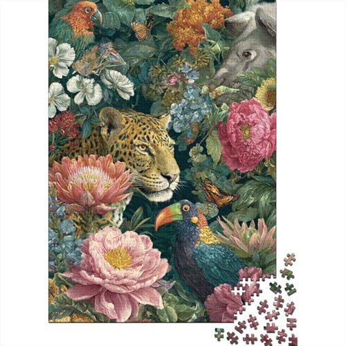 Tiere Tierwelt. Sehr interessantes Lernspiel mit einzigartiger Form und voller Überraschungen. 300 Teile (40 x 28 cm) von CKMSMCS
