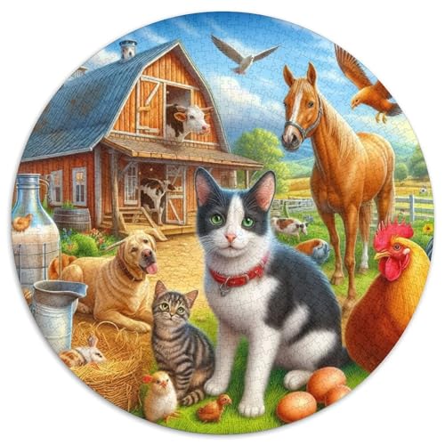 Tierische Tierwelt-Puzzles für Erwachsene, Puzzles für Erwachsene, anspruchsvolle Puzzles, Puzzlespiel für die ganze Familie, für Frauen, Geschenke für Männer, 1000 Teile (67,5 x 67,5 cm) von CKMSMCS