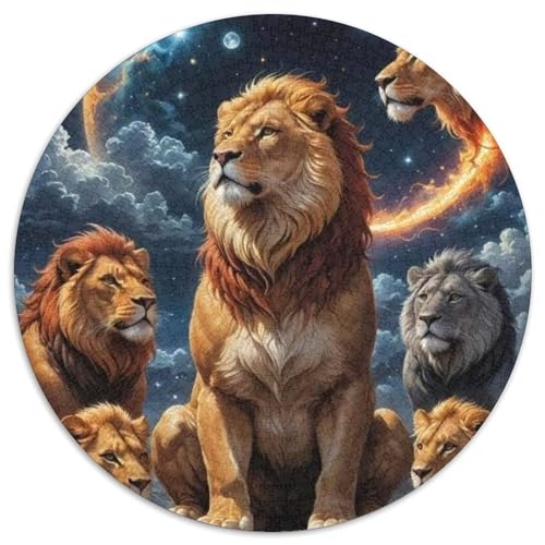 Tierpuzzles für Erwachsene, Tierwelt-Puzzles für Erwachsene, Puzzle, Lernspiele, 1000 Teile (67,5 x 67,5 cm) von CKMSMCS