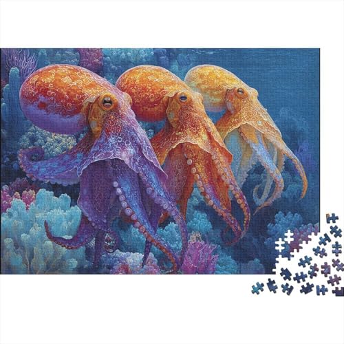 Unterwasserlebewesen, Unterwasserwelt, pädagogische Puzzlespiele, geeignet für Kinder und Jugendliche, sehr interessant und schwierig, 300 Teile (40 x 28 cm) von CKMSMCS