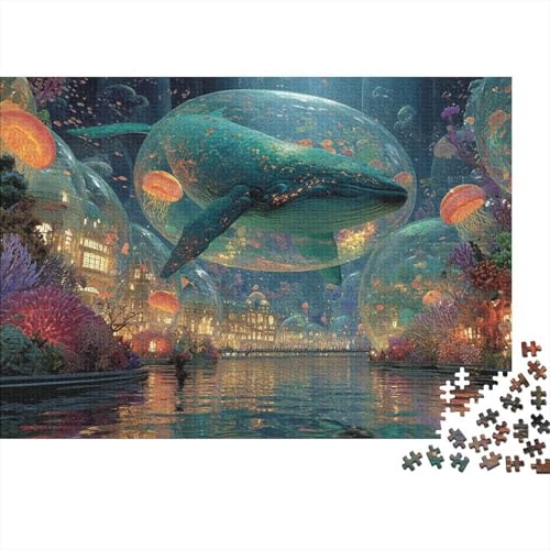 Unterwasserlebewesen, Unterwasserwelt, pädagogische Puzzlespiele, geeignet für Kinder und Jugendliche, sehr interessant und schwierig, 500 Teile (52 x 38 cm) von CKMSMCS