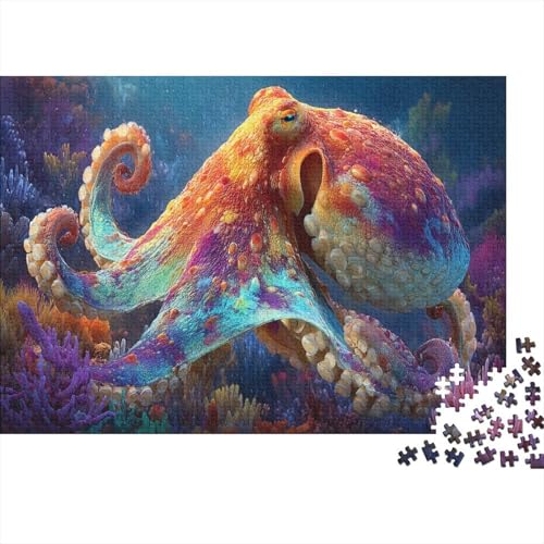 Unterwasserlebewesen, Unterwasserwelt. EIN einzigartiges und kreatives Spiel, das herausfordernd und unterhaltsam ist. 300 Teile (40 x 28 cm) von CKMSMCS