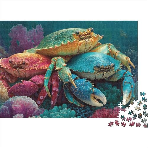 Unterwasserwesen, Unterwasserwelt, Lernspiel, Herausforderung, Spielzeug, Geschenke, Puzzles für Erwachsene und Kinder ab 14 Jahren, 300 Teile (40 x 28 cm) von CKMSMCS