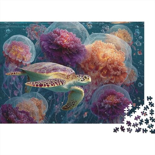 Unterwasserwesen, Unterwasserwelt, lustiges Lernspiel, Herausforderungsspielzeug für Männer und Frauen, 1000 Stück (75 x 50 cm) von CKMSMCS