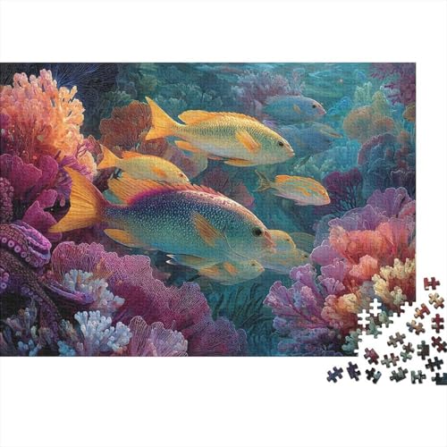 Unterwasserwesen, Unterwasserwelt, lustiges Lernspiel, Herausforderungsspielzeug für Männer und Frauen, 300 Stück (40 x 28 cm) von CKMSMCS