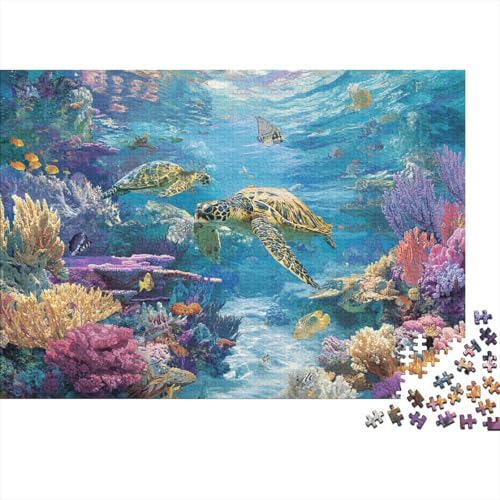Unterwasserwesen, Unterwasserwelt-Spiele für die ganze Familie, Geschenkideen für Männer und Frauen, einzigartig, 300 Stück (40 x 28 cm) von CKMSMCS