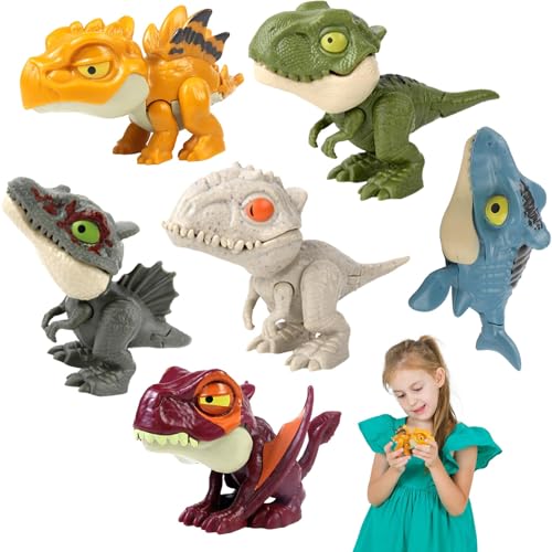 CLDURHGE Mosasaurus Dinosaurier Spielzeugset mit beweglichen Teilen – 6 Modelle, aus hochwertigem ABS-Material, sicher, robust und langlebig – Perfekte Geschenkidee für Kinder CLDURHGE Mosasaurus Dinosaurier Spielzeugset mit beweglichen Teilen – 6 Modelle, aus hochwertigem ABS-Material, sicher, robust und langlebig – Perfekte Geschenkidee für Kinder von CLDURHGE