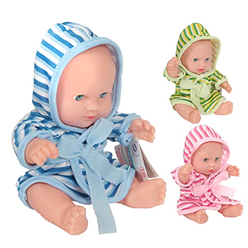 Clement Clementine - Puppe - Kinderspielzeug - 071235 - Zufällige Farbe - Vinyl - Puppe - Baby - Mannequin - 14 cm x 20 cm - Ab 18 Monaten von CLEMENT CLEMENTINE