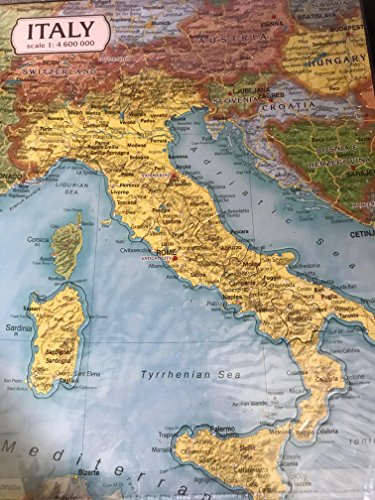 CLEVER PAPER 14998 Karte von Italien 3D-Puzzle, Sortiert von CLEVER PAPER