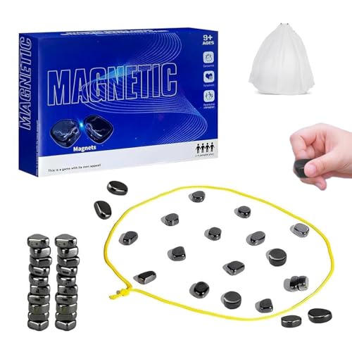 Magnetspiel,Tischspiele Magnetisches Schachspiel,Puzzle Checkers Spiel,Kompaktes Brettspiel für Reisen & Familienabende Magnetspiel,Tischspiele Magnetisches Schachspiel,Puzzle Checkers Spiel,Kompaktes Brettspiel für Reisen & Familienabende von CLHXWU