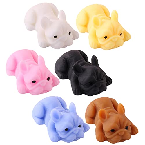 6 Stück Teiliges Hundespielzeug Hundegestalt Dehnbares Stressspielzeug für Niedliches Cartoon Design zur Stressbewältigung und Entspannungsspielzeug 6 Stück Teiliges Hundespielzeug Hundegestalt Dehnbares Stressspielzeug für Niedliches Cartoon Design zur Stressbewältigung und Entspannungsspielzeug von CLISPEED