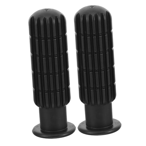 CLISPEED 1 Paar Fußballmaschinengriffe Für Den Innenbereich Tischfußball Tischfußballgriffe Party Desktop Kleines Spiel Tischfußballtisch Ersatzgriffe Tischfußball Schwarzes PVC von CLISPEED