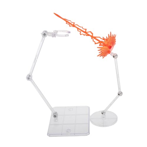 CLISPEED Modellfigur Ständerzubehör Satz für Actionfiguren Kunststoff Displayhalter mit Ständer Kompatibel mit Gundam Modellen Stabil und Sicher für Sammler CLISPEED Modellfigur Ständerzubehör Satz für Actionfiguren Kunststoff Displayhalter mit Ständer Kompatibel mit Gundam Modellen Stabil und Sicher für Sammler von CLISPEED
