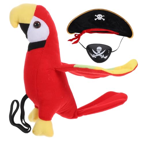 CLISPEED 1 Satz Ausgestopfter Papagei Papageienkostüm Für Piraten-cosplay-kostüm Groß Lustig Halloween Papagei Kostüm Outfit Papagei-modelle Maskerade-party-kostüm Plüsch CLISPEED 1 Satz Ausgestopfter Papagei Papageienkostüm Für Piraten-cosplay-kostüm Groß Lustig Halloween Papagei Kostüm Outfit Papagei-modelle Maskerade-party-kostüm Plüsch von CLISPEED