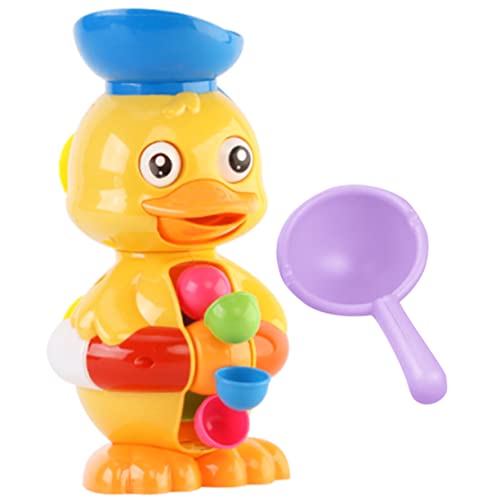 CLISPEED 1 Satz Badespielzeug mit Cartoon Ente Sprinkler Dusche Wasserspielzeug für Entwickelt Kreativität und Feinmotorik Geeignet für Glatte Oberflächen von CLISPEED
