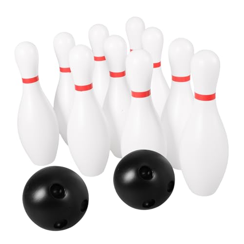 CLISPEED 1 Satz Bowling-Spielzeugset im Freien Bowlingkugel für Bowling-pins Ball Bowlingspielzeug Bausatz Outdoor Outdoor Bowling XXL Kegeln Plastik Weiß CLISPEED 1 Satz Bowling-Spielzeugset im Freien Bowlingkugel für Bowling-pins Ball Bowlingspielzeug Bausatz Outdoor Outdoor Bowling XXL Kegeln Plastik Weiß von CLISPEED