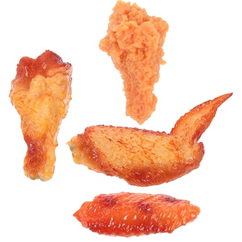 CLISPEED 1 Satz Fake Food Modell Realistische Hühnerbeine Hühnerflügel aus PVC Teiliges für Fotografie Dekoration und Partys Lebensnahe Imitation für Kreative Präsentationen und Displays CLISPEED 1 Satz Fake Food Modell Realistische Hühnerbeine Hühnerflügel aus PVC Teiliges für Fotografie Dekoration und Partys Lebensnahe Imitation für Kreative Präsentationen und Displays von CLISPEED