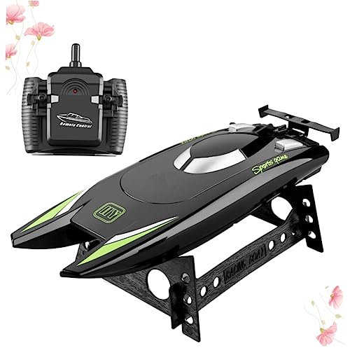 CLISPEED 1 Satz Fernsteuerbares Boot Set Rc Boot für Erwachsene Kreatives Wasserspielzeug für Pools Badewanne und Seen Witziges Design Schwarz CLISPEED 1 Satz Fernsteuerbares Boot Set Rc Boot für Erwachsene Kreatives Wasserspielzeug für Pools Badewanne und Seen Witziges Design Schwarz von CLISPEED