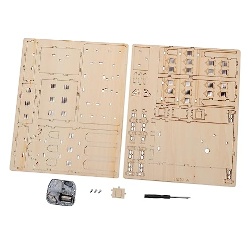 CLISPEED 1 Satz Holz Puzzle für Handgefertigtes Pädagogisches Modellspielzeug Problemlösungsfähigkeiten und Räumlichem CLISPEED 1 Satz Holz Puzzle für Handgefertigtes Pädagogisches Modellspielzeug Problemlösungsfähigkeiten und Räumlichem von CLISPEED