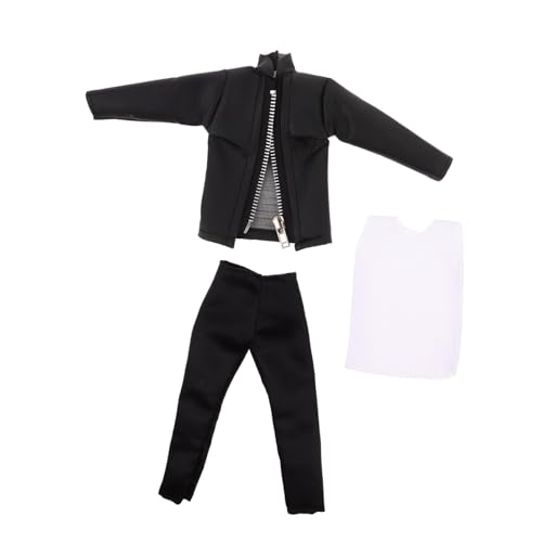 CLISPEED 1 Satz Jungen Puppenkleidung PU Jacke und Hose Stilvolles Prinzenkostüm für Puppen Fördert Kreatives Rollenspiel und Kulturelle Bildung CLISPEED 1 Satz Jungen Puppenkleidung PU Jacke und Hose Stilvolles Prinzenkostüm für Puppen Fördert Kreatives Rollenspiel und Kulturelle Bildung von CLISPEED