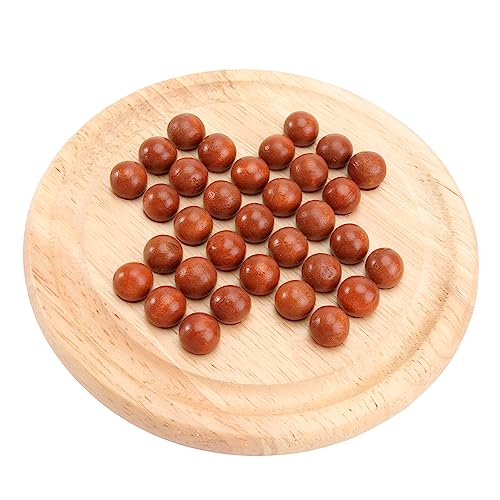 CLISPEED 1 Satz Lernspielzeug aus Holz Schach Brettspiel Europa Erwachsene klassisches Lernspielzeug Einzel Anbindung Reiseprüfer kognitives Spiel Denksportaufgaben Dame Brettspiel hölzern CLISPEED 1 Satz Lernspielzeug aus Holz Schach Brettspiel Europa Erwachsene klassisches Lernspielzeug Einzel Anbindung Reiseprüfer kognitives Spiel Denksportaufgaben Dame Brettspiel hölzern von CLISPEED