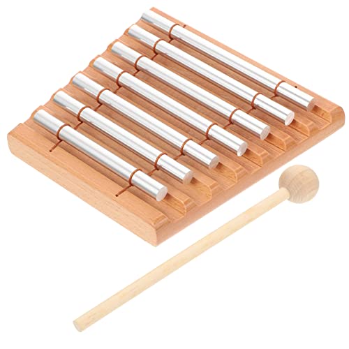 CLISPEED 1 Satz Meditationsglockenspiel mit Schlägel Tischglocken für Effektives Percussion Instrument für Klassenzimmer Yoga und Outdoor Aktivitäten CLISPEED 1 Satz Meditationsglockenspiel mit Schlägel Tischglocken für Effektives Percussion Instrument für Klassenzimmer Yoga und Outdoor Aktivitäten von CLISPEED