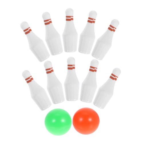 CLISPEED 1 Satz Mini Bowling Set Flaschen Bälle Dekoratives für Puppenhaus Simulation für Familienunterhaltung als Mitgebsel für Schreibtisch CLISPEED 1 Satz Mini Bowling Set Flaschen Bälle Dekoratives für Puppenhaus Simulation für Familienunterhaltung als Mitgebsel für Schreibtisch von CLISPEED