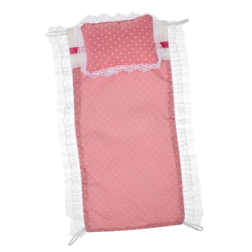CLISPEED 1 Satz Mini-bettlaken-Set Miniaturpuppenhausbett Größe Mini-schlafzimmerdekorationen Mini-bettwäscheset Bausatz Schlafzimmerzubehör Für Minihäuser Mini-puppenbett Baumwolle Rosa CLISPEED 1 Satz Mini-bettlaken-Set Miniaturpuppenhausbett Größe Mini-schlafzimmerdekorationen Mini-bettwäscheset Bausatz Schlafzimmerzubehör Für Minihäuser Mini-puppenbett Baumwolle Rosa von CLISPEED