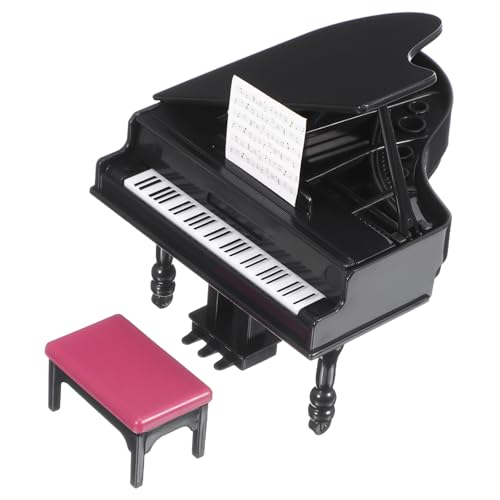 CLISPEED 1 Satz Mini-klavierdekoration Puppenhaus Klavier Mikro Geformt Kind Puppenhaus Modern Miniatur Mini- -Musikinstrument Klein Mini-hausdekoration Musical Winzig Abs Schwarz CLISPEED 1 Satz Mini-klavierdekoration Puppenhaus Klavier Mikro Geformt Kind Puppenhaus Modern Miniatur Mini- -Musikinstrument Klein Mini-hausdekoration Musical Winzig Abs Schwarz von CLISPEED