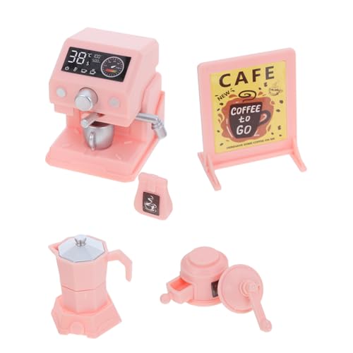 CLISPEED 1 Satz Miniaturisierte Kaffeemaschine für Realistisches Küchenspielzeug für Rollenspiele Puppenhäusern Einfacher Aufbau Langlebige Materialien Fördert Kreativität und Motorische CLISPEED 1 Satz Miniaturisierte Kaffeemaschine für Realistisches Küchenspielzeug für Rollenspiele Puppenhäusern Einfacher Aufbau Langlebige Materialien Fördert Kreativität und Motorische von CLISPEED