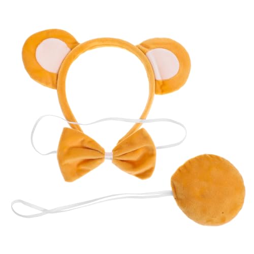 CLISPEED 1 Satz Tierisches Bärenohren Stirnband Charmantes Kostümzubehör für Erwachsene und Wiederverwendbar Leicht und Bequem für Make Up und Gesichtswäsche für Karneval und Cosplay CLISPEED 1 Satz Tierisches Bärenohren Stirnband Charmantes Kostümzubehör für Erwachsene und Wiederverwendbar Leicht und Bequem für Make Up und Gesichtswäsche für Karneval und Cosplay von CLISPEED