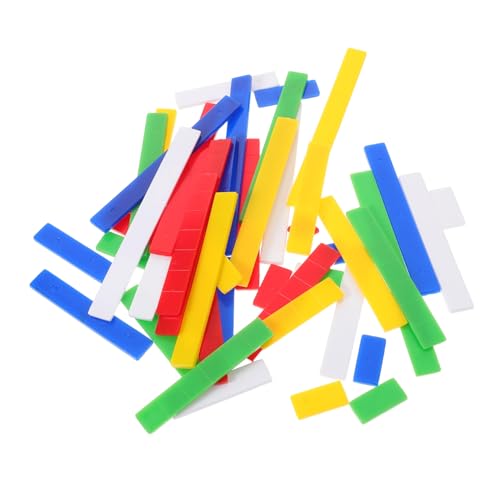 CLISPEED 1 Set Pädagogische Montessori-zählstäbe Für Kleinkinder, Mathematikspielzeug, Vorschulisches Lernen Für Den Unterricht Und Den Heimgebrauch, Entwicklung Grundlegender CLISPEED 1 Set Pädagogische Montessori-zählstäbe Für Kleinkinder, Mathematikspielzeug, Vorschulisches Lernen Für Den Unterricht Und Den Heimgebrauch, Entwicklung Grundlegender von CLISPEED