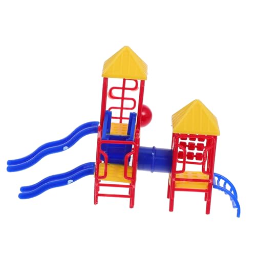 CLISPEED 1 Set Rutschenmodell Puppenhaus Spielplatz Mini Zubehör Puppenhaus Dekoration Miniatur Spielplatz Modell Puppenspielplatz Puppenrutsche Puppenhaus Ornamente CLISPEED 1 Set Rutschenmodell Puppenhaus Spielplatz Mini Zubehör Puppenhaus Dekoration Miniatur Spielplatz Modell Puppenspielplatz Puppenrutsche Puppenhaus Ornamente von CLISPEED