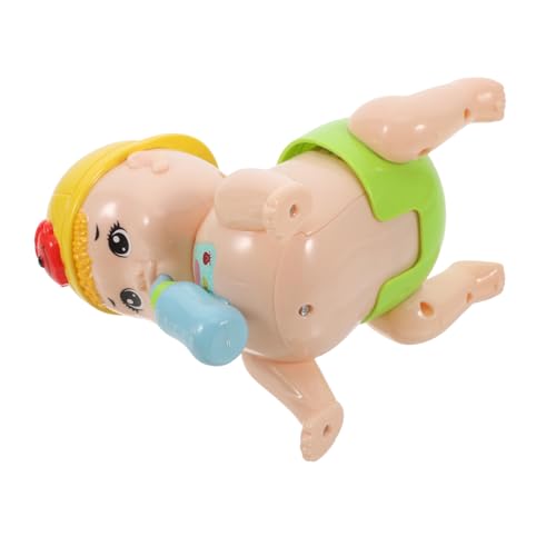 CLISPEED 1 Stück Crawling Doll ohne Batterie Kreatives Elektrisches Krabbelspielzeug für Kleinkinder mit Lebendigen Farben Musik und Licht Fördert die Bewegung und Farbverständnis Gelb CLISPEED 1 Stück Crawling Doll ohne Batterie Kreatives Elektrisches Krabbelspielzeug für Kleinkinder mit Lebendigen Farben Musik und Licht Fördert die Bewegung und Farbverständnis Gelb von CLISPEED