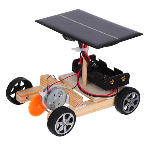 CLISPEED 1 Stück DIY Solar Auto Bausatz aus Holz Kreatives Ingenieurspielzeug für Lernspielzeug zur Praktischer Fähigkeiten Farbenfroh und Sicher für Lange CLISPEED 1 Stück DIY Solar Auto Bausatz aus Holz Kreatives Ingenieurspielzeug für Lernspielzeug zur Praktischer Fähigkeiten Farbenfroh und Sicher für Lange von CLISPEED