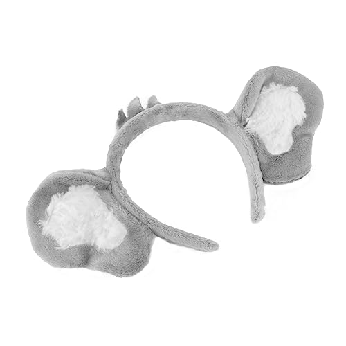 CLISPEED 1 Stück Koala-Stirnband tierhaarreifen haircharm Cartoon Kopfband Koala Pfoten und Ohren Erwachsener Koala-Zubehör Haarband Party-Haare Koala-Ohr-Kopf-Reifen Polyester Light Grey CLISPEED 1 Stück Koala-Stirnband tierhaarreifen haircharm Cartoon Kopfband Koala Pfoten und Ohren Erwachsener Koala-Zubehör Haarband Party-Haare Koala-Ohr-Kopf-Reifen Polyester Light Grey von CLISPEED