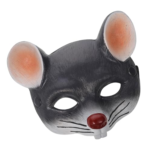 CLISPEED 1 Stück Mausmaske Kostüme Für Erwachsene Ratte Cosplay-tiermasken Halloween- -kostüm Cosplay Maske Maskerade Masken Halloween-halbmasken Schaum Pro Party Grau CLISPEED 1 Stück Mausmaske Kostüme Für Erwachsene Ratte Cosplay-tiermasken Halloween- -kostüm Cosplay Maske Maskerade Masken Halloween-halbmasken Schaum Pro Party Grau von CLISPEED