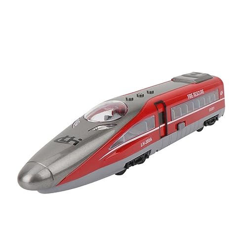 CLISPEED 1 Stück Modellspielzeug Für Hochgeschwindigkeitszüge Zum Zurückziehen Simuliertes Hochgeschwindigkeitseisenbahnspielzeug Ziehen Zurück Plastik Rot CLISPEED 1 Stück Modellspielzeug Für Hochgeschwindigkeitszüge Zum Zurückziehen Simuliertes Hochgeschwindigkeitseisenbahnspielzeug Ziehen Zurück Plastik Rot von CLISPEED