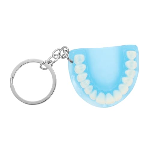 CLISPEED 1 Stück Prothese Schlüsselanhänger halloween basteln halloween Zähne beängstigend charms anhänger schlüsselring gespenstischer Schlüsselbund Halloweens Harz Blue CLISPEED 1 Stück Prothese Schlüsselanhänger halloween basteln halloween Zähne beängstigend charms anhänger schlüsselring gespenstischer Schlüsselbund Halloweens Harz Blue von CLISPEED
