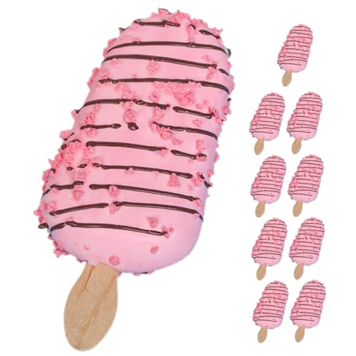 CLISPEED 10 Stck. Teiliges Realistische Eiscreme Modelle Dekorative Langlebige Kunst-Popsicles in Zarten Farben als Fotorequisite Schaufenster Hochzeitsdekoration CLISPEED 10 Stck. Teiliges Realistische Eiscreme Modelle Dekorative Langlebige Kunst-Popsicles in Zarten Farben als Fotorequisite Schaufenster Hochzeitsdekoration von CLISPEED