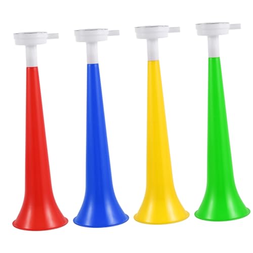 CLISPEED 10 Stück 1 Plastikhornspielzeug Macher Kabeljau Jubelnde Horntrompete Jubelnde Stütztrompete Bunt Hersteller Kind Partygeschenk Pop Streich Jubelnde Requisiten Kid -trompete Lärm von CLISPEED