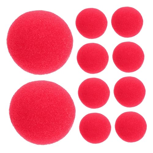 CLISPEED 10 Stück Clown-Nasen-Requisite Party stachelig Erwachsene Nase des Zirkusclowns Streich farbig kleine Clownnase Clown -Cosplay Clown-Nasendekoration Clownnasenkinder Schwamm rot CLISPEED 10 Stück Clown-Nasen-Requisite Party stachelig Erwachsene Nase des Zirkusclowns Streich farbig kleine Clownnase Clown -Cosplay Clown-Nasendekoration Clownnasenkinder Schwamm rot von CLISPEED