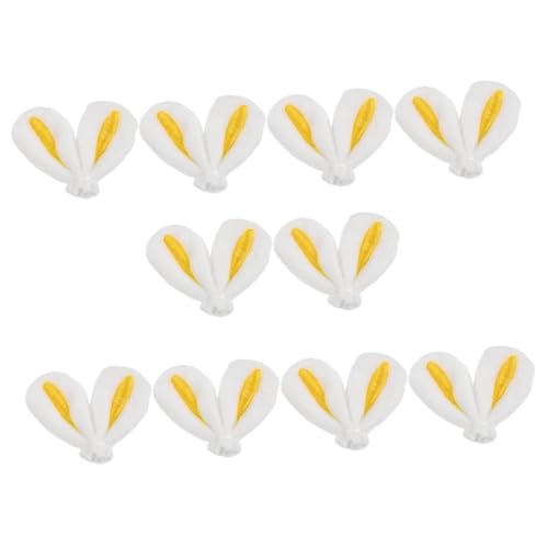CLISPEED 10 Stück DIY Kaninchenohren Haarspangen Zubehör Bastelset für Kreative Haarschmuckgestaltung für Frauen Ostern und DIY Projekte Dekorationen für Accessoires CLISPEED 10 Stück DIY Kaninchenohren Haarspangen Zubehör Bastelset für Kreative Haarschmuckgestaltung für Frauen Ostern und DIY Projekte Dekorationen für Accessoires von CLISPEED