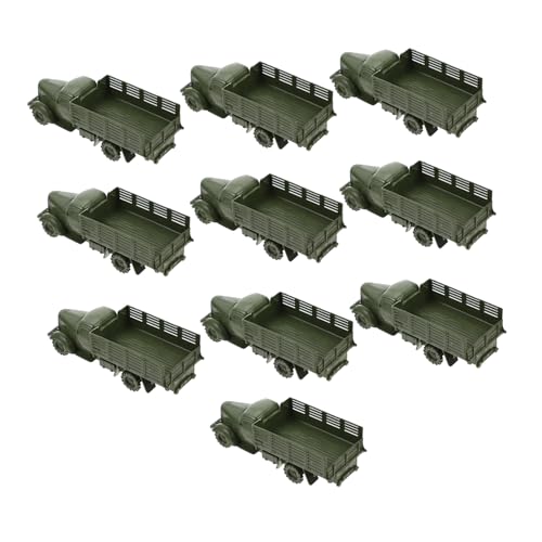 CLISPEED 10 Stück Dongfengmill Modellspielzeug -LKW- Kinderautospielzeug Fahrzeugspielzeug Kinderspielzeugauto Sandtischdekor Spielzeuglastwagen Sandtischmodell pp Grün CLISPEED 10 Stück Dongfengmill Modellspielzeug -LKW- Kinderautospielzeug Fahrzeugspielzeug Kinderspielzeugauto Sandtischdekor Spielzeuglastwagen Sandtischmodell pp Grün von CLISPEED