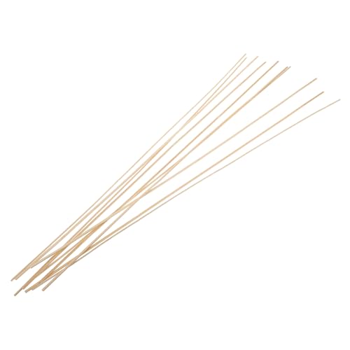 CLISPEED 10 Stück Drachen für Kite-Stützstäbe DIY Drachenstützstangen Bambusweberei Baue deinen eigenen Drachen Stock für Drachen Bambusstreifen DIY Drachenstöcke Drachen malen Beige von CLISPEED