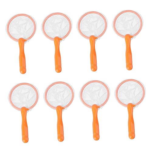 CLISPEED 10 Stück Fischernetz Strand klein angehen Outdoor Werkzeug zum Fangen von Kindern Angelspielnetz Angeln Kinderfischnetze -Fischernetze CLISPEED 10 Stück Fischernetz Strand klein angehen Outdoor Werkzeug zum Fangen von Kindern Angelspielnetz Angeln Kinderfischnetze -Fischernetze von CLISPEED