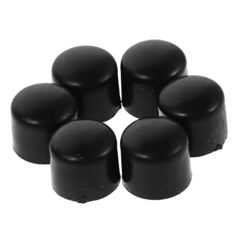 CLISPEED 10 Stück Fußballmaschinenkappe Kicker-Endkappen Teile für Fußballtische Schutz Kickerstange Tischstange Ende Endabdeckungen für Kicker Kickerspitzenkappen Polkappen Plastik Schwarz CLISPEED 10 Stück Fußballmaschinenkappe Kicker-Endkappen Teile für Fußballtische Schutz Kickerstange Tischstange Ende Endabdeckungen für Kicker Kickerspitzenkappen Polkappen Plastik Schwarz von CLISPEED